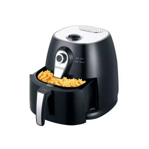 Royalty Line RL-AF3.1 olajnélküli sütő, 1400W, 3L, fekete, krumplival