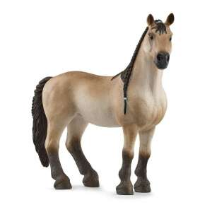 Фигурка на кон Schleich Horse Club, кафяв и бял кон с черна грива и опашка - Schleich