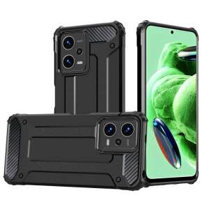 Xiaomi Redmi Note 12 5G (Global) / Poco X5 5G Armor black phone case, shockproof, protective case - OEM Phone Case