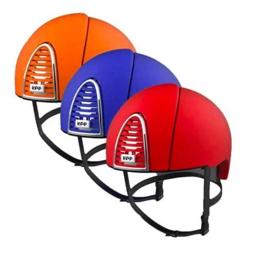 Kep Cromo 2.0 Rainbow lovagló sisak narancs, kék és piros színben