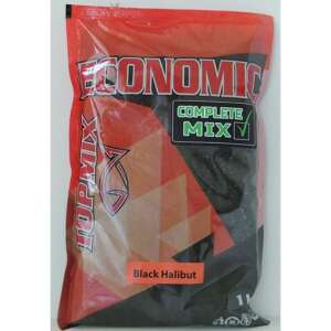 Top Mix Economic Complete Mix Fekete Halibut 1 kg horgászcsali - Morzsa