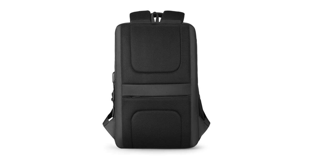 Mark Ryden, Laptop hátizsák, 15,6" laptophoz, 21-28 L kapacitás, USB-port, teljesen vízálló, lopásgátló rendszer, unisex, tágas, utazásra vagy munkahelyre, fekete 63112463