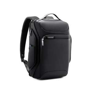 Többfunkciós hátizsák, Kingsons, kompatibilis 15,6 hüvelykes laptoppal és 12,9 hüvelykes tablettel, vízálló, USB port, lopásgátló, ütésálló, szemüvegtartó, vízálló zseb, fekete