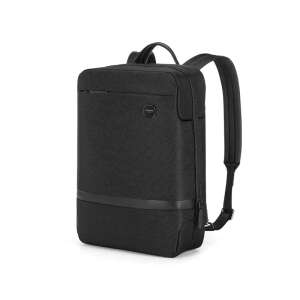 Kingsons KS3265W black laptop backpack, side view - Laptop backpack
