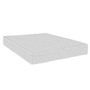 Best Sleep Feeling orthopedic mattress, 100 x 190 cm, firm, hypoallergenic, with independent springs and latex - Furniture