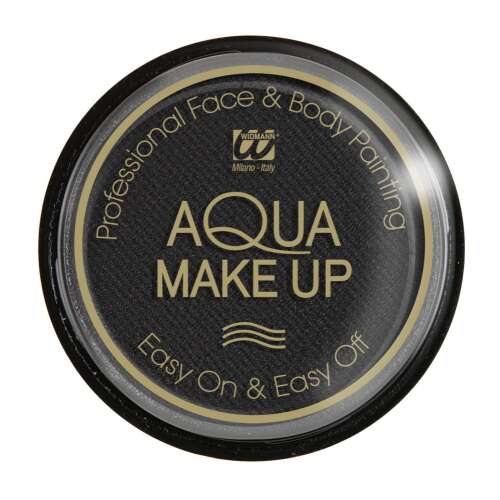 Aqua make up arc-és testfesték, fekete, 15 g