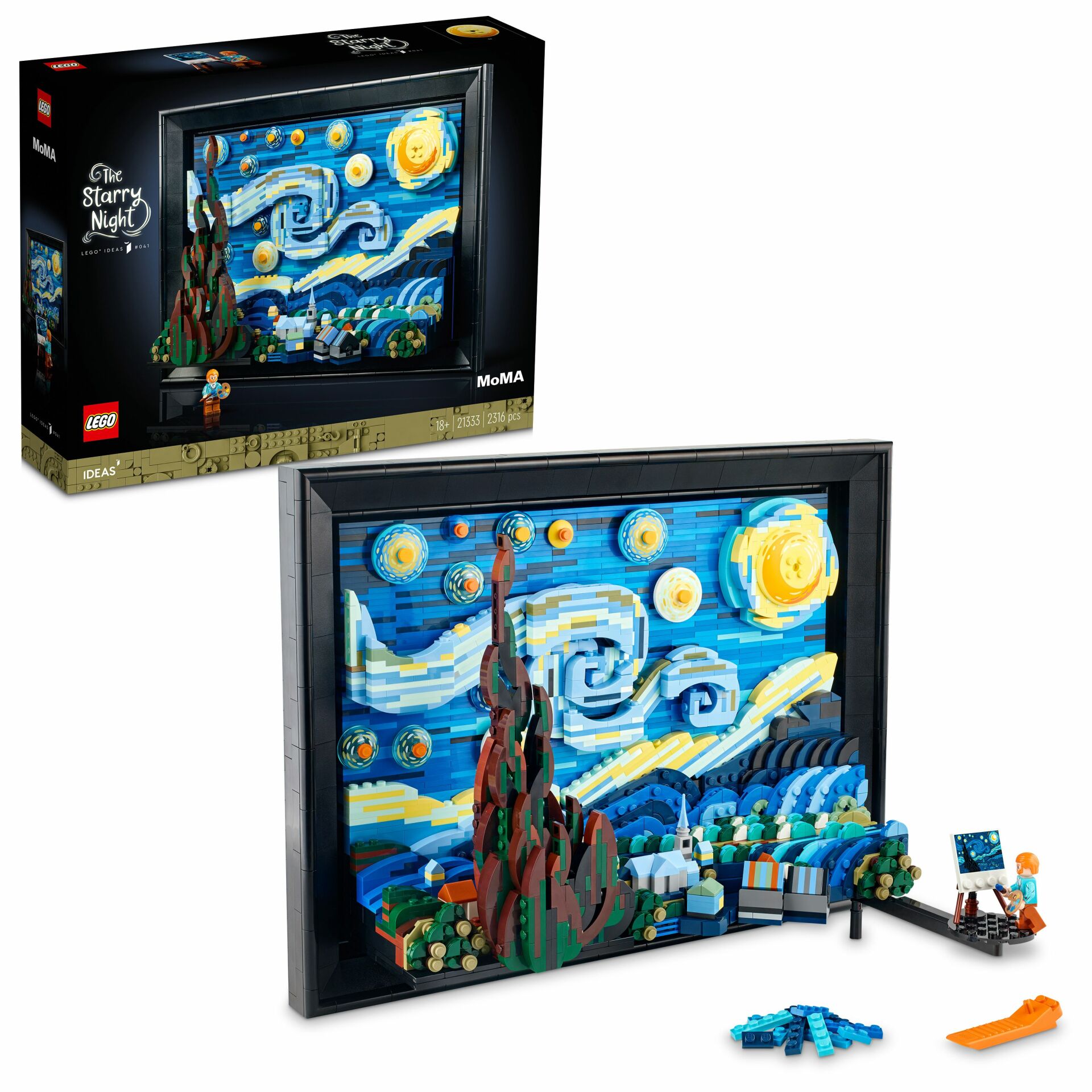 E-shop LEGO® LEGO Ideas Vincent van Gogh – Hviezdna noc 21333