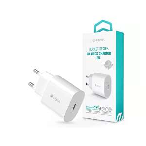 Devia Rocket Series PD Schnellladegerät EU 20W Weiß - Netzwerkadapter