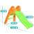 Timeless Tools Foldable Plastic Slide, dimensions of the green and orange slide for kids, outdoor indoor play equipment