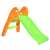 Timeless Tools Foldable Plastic Slide, green and orange slide for kids, outdoor indoor play equipment