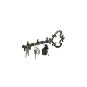 KEY Vintage Kulcs Formájú Öntöttvas Fali Kulcstartó, 2 Színben 71311070 Kulcstartó