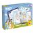 Bluey Drawing School set in packaging, featuring Bluey characters and drawing activities.