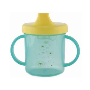 Baby Care itatópohár fogantyúval 210ml alacsony - green 63125885 Itatópoharak, poharak