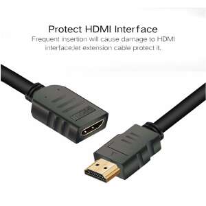 HDMI 2.0 hosszabbító kábel, 1.5 méter, Fekete 63126836 