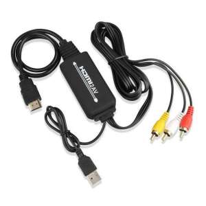 HDMI-RCA Átalakító - 1,6m - 1080p Full HD