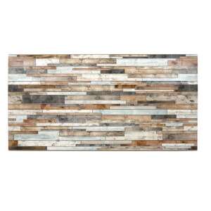 Panou decorativ din PVC, model 3D piatră, nuanțe de maro și negru, 96x48,5cm - Design interior