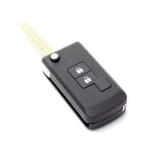 Nissan car key with 2 buttons and a key blade - Carguard