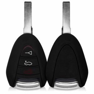 Porsche Car Key Case, 3-button, silicone, black, 42983.01