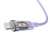 Kabel Baseus Explorer Series, USB-A na Lightning, 1m, 2,4A, fioletowy 113346616