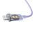 Kabel Baseus Explorer Series, USB-A na Lightning, 1m, 2,4A, fioletowy 113346616