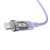 Kabel Baseus Explorer Series, USB-A na Lightning, 1m, 2,4A, fioletowy 113346616