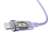 Schnellladekabel Baseus USB-A auf Lightning Explorer Serie 1 m 2,4 A (lila) 113346616