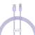 Schnellladekabel Baseus USB-A auf Lightning Explorer Serie 1 m 2,4 A (lila) 113346616