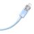 Fast Charging Cable Baseus Explorer USB to Lightning 2.4A 1M (blue) 66146211