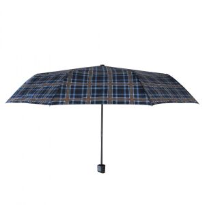 Umbrelă bărbați MINI manuală Perletti scottish blue squares 131507215 - Umbrele