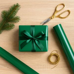 Solid Green Gift Wrapping Paper 131507600 - Gift wrapping