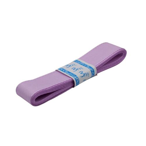 Szatén Dekorációs Szalag - Lila - 25mm x 3m, kézműves szalag - Ajándékkötöző szalag és masni