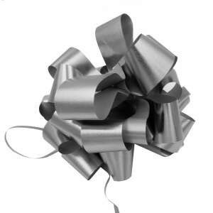 Giant Self-Shaping Gift Bag 35cm Silver 63137078 - Nonbrand Gift ribbon & bow