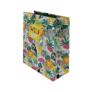 Pungă de cadou hârtie L Jungle Animals 131508292 - Nonbrand Pungi cadou