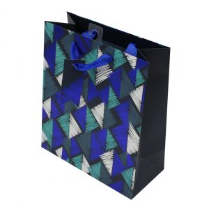 Punga cadou hartie M Sketchy Diamonds 131508322 - Nonbrand Pungi cadou