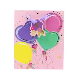 Punga cadou L hartie pastel balloons 131508346 - Nonbrand Pungi cadou