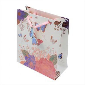 Punga de cadou hartie M Butterflies 131508374 - Nonbrand Pungi cadou