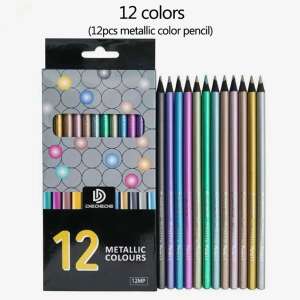 12 metál színű színes ceruza 81083690 