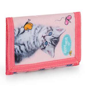 Rózsaszín Kitty My Little Kitty OXY BAG pénztárca lányoknak cipzáras zsebbel és nyakba akasztható pánttal - Oxybag