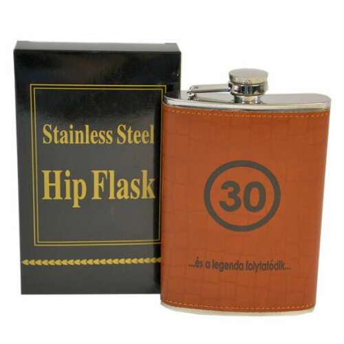 Elegáns Kandalló - 30. Születésnap - Rozsdamentes Acél - 250ml