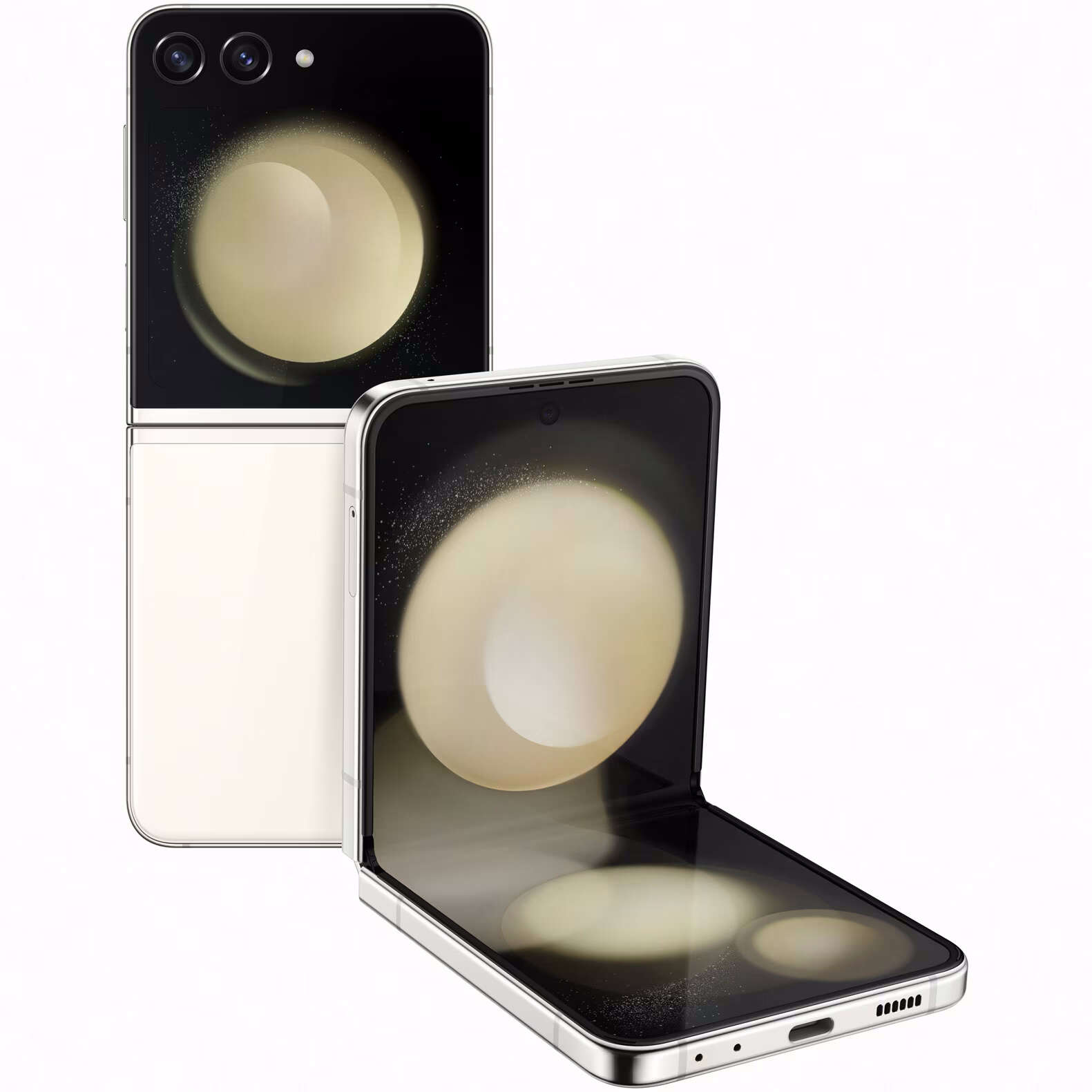 Samsung Galaxy Z Flip5 256 GB 8 GB RAM Dual SIM Mobiltelefon, Krém