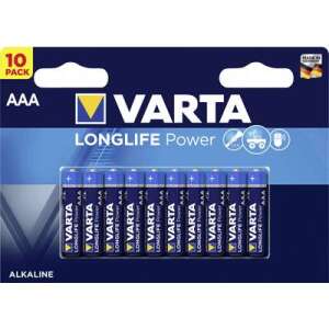 Varta Longlife Power AAA Mikroakkumulátor - 10 db