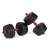 ModernHOME adjustable dumbbells, 15kg, red-black, with weight plates