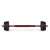 ModernHOME adjustable barbell, 30kg, red-black, with weight plates