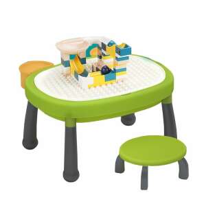 Multifunkcionális Építőasztal székkel + 60 db építőelemmel, Zöld 63185185 Interaktív gyerek játékok - 5 000,00 Ft - 10 000,00 Ft