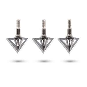 inSPORTline Quadsto vadász nyílhegyek, 3 db-os csomag, rozsdamentes acél, 92,5 gr, kompatibilis az inSPORTline Carbison és Aluson nyilakkal - Íj