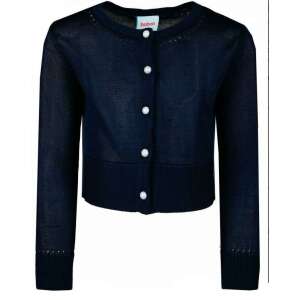Boboli Strickjacke für Mädchen in Marineblau mit Perlenknöpfen, Größe 15-16 Jahre - Boboli