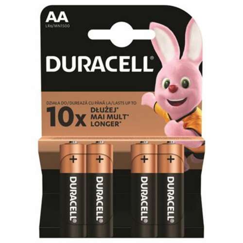 Duracell Basic ceruza elem AA LR6 4db/bliszter