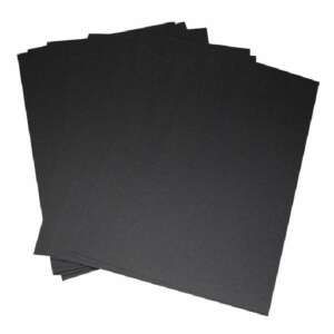 A4-es Fotókarton - Fekete - 220g/m² - 25 ív