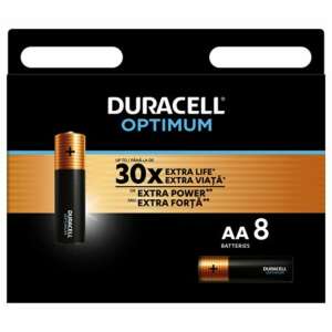 Duracell Optimum AA elemek, 8 db-os csomag - Duracell