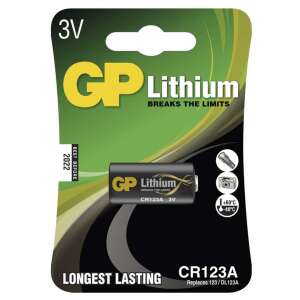 GP CR123A elem 3V lítium 90939246 